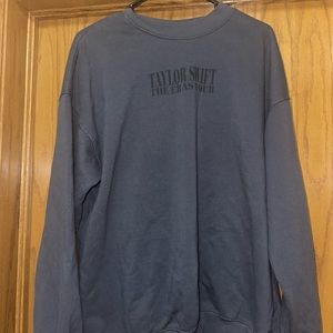 Taylor Swift Blue Crew Neck